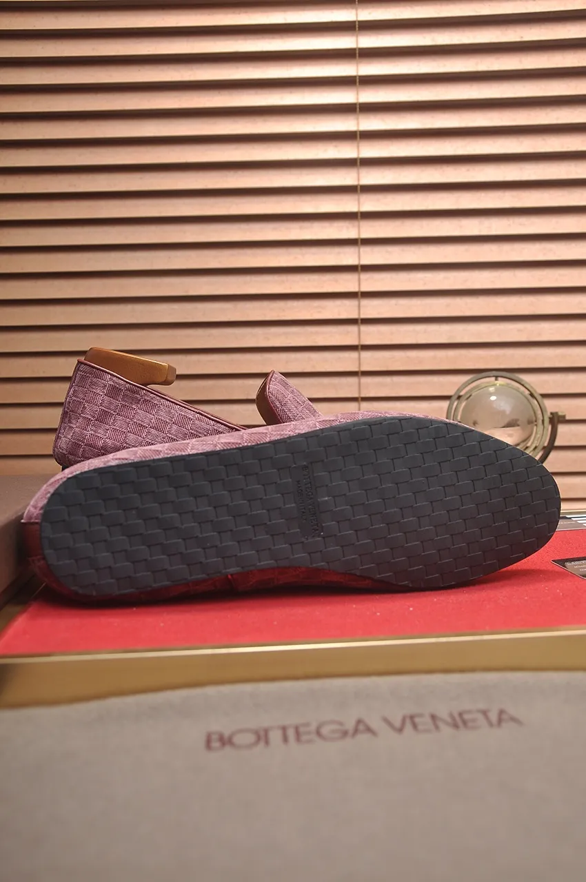 Men's shoes 💰460💶 [Botteg Venetta (BV)] (wallet shoes) exclusive new model official website new model The upper is made of high-quality top calfskin. Delicate feel and flowing luxurious texture. Tailored for refined men to create a noble aura. Delicate and regular Mark hand stitching. Smooth lines. Full sheepskin lining, comfortable to wash sweat. 38-44